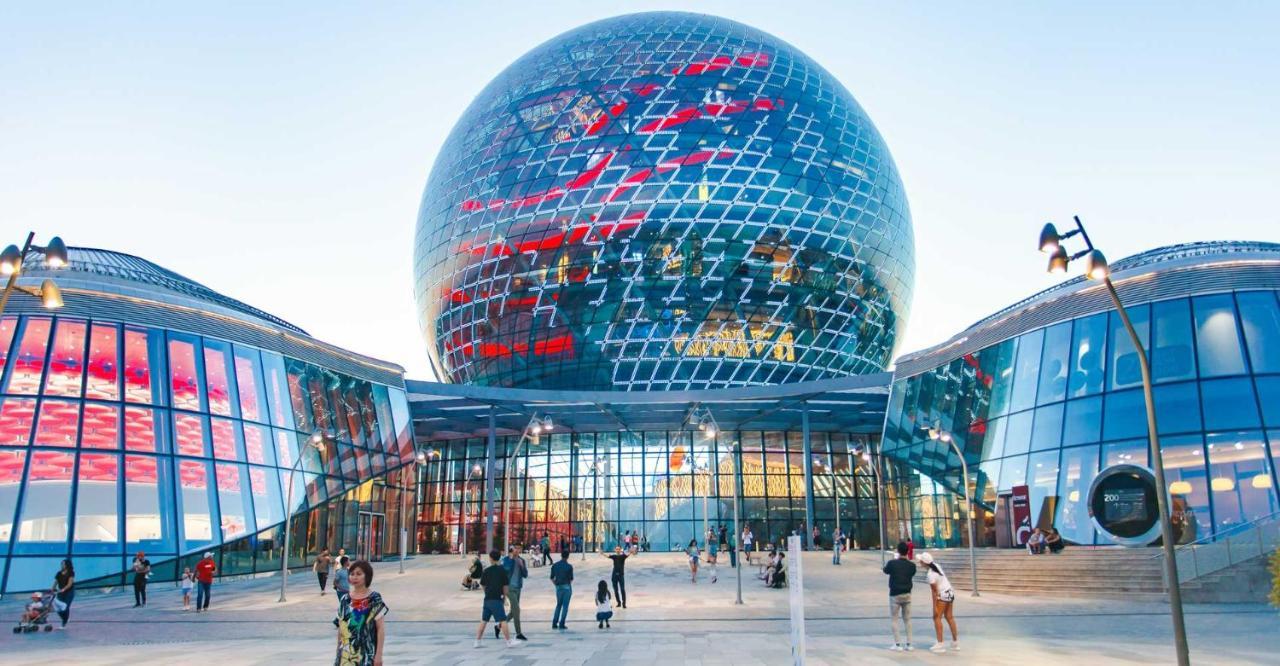 Апартаменты В Жк Only Sun Astana Bagian luar foto