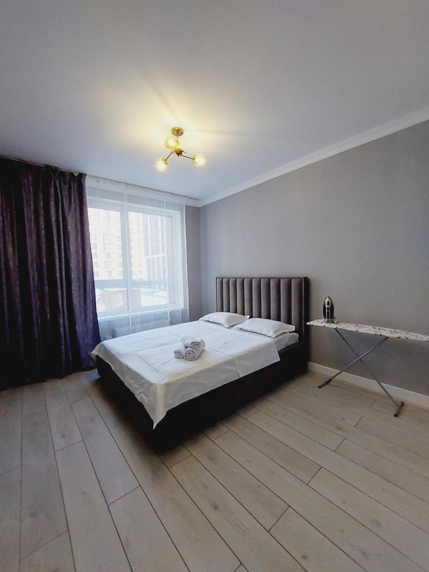 Апартаменты В Жк Only Sun Astana Bagian luar foto